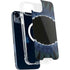 Liquid Blue Tie Dye - Sunflower iPhone 14 Plus MagSafe Case
