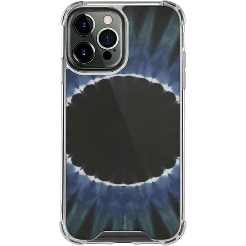 Liquid Blue Tie Dye - Sunflower iPhone 14 Pro Max Clear Case