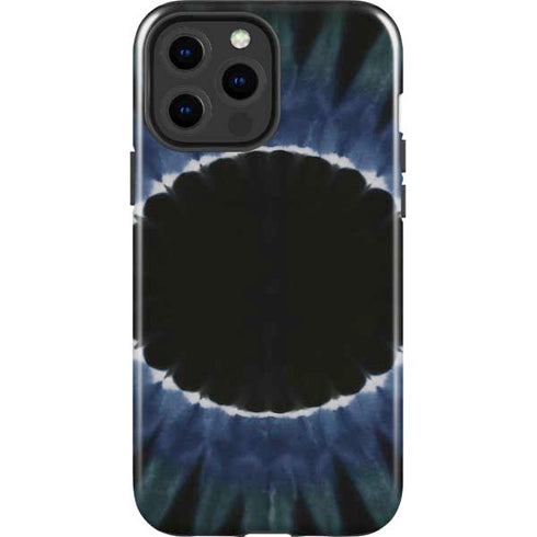 Liquid Blue Tie Dye - Sunflower iPhone 15 Pro Max Impact Case