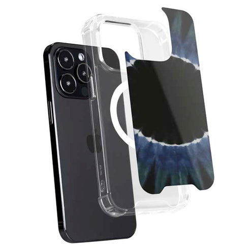 Liquid Blue Tie Dye - Sunflower iPhone 14 Pro Max MagSafe Case