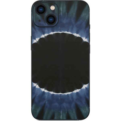Liquid Blue Tie Dye - Sunflower iPhone 14 Skin