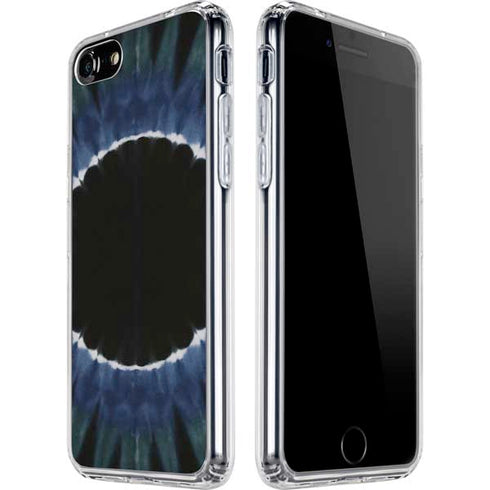 Liquid Blue Tie Dye - Sunflower iPhone SE (2nd & 3rd Gen) Clear Case