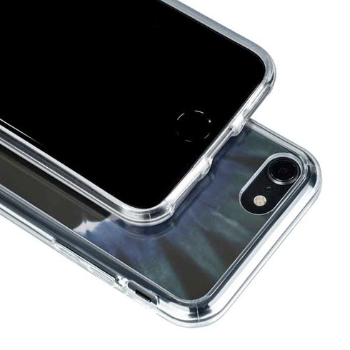 Liquid Blue Tie Dye - Sunflower iPhone SE (2nd & 3rd Gen) Clear Case