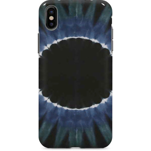 Liquid Blue Tie Dye - Sunflower iPhone X Pro Case
