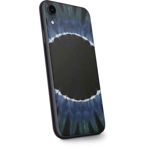 Liquid Blue Tie Dye - Sunflower iPhone XR Skin