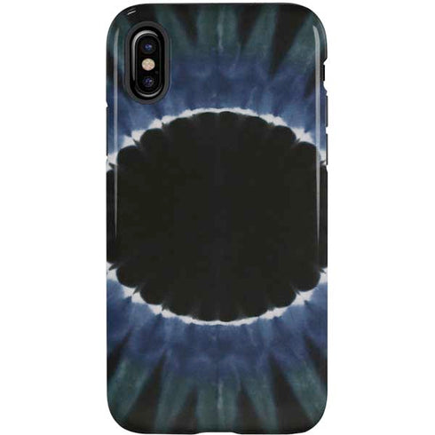 Liquid Blue Tie Dye - Sunflower iPhone XS Pro Case