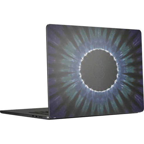 Liquid Blue Tie Dye - Sunflower MacBook Air 15 in (2023) Skin