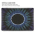 Liquid Blue Tie Dye - Sunflower MacBook Pro 16in (2019-20) Case plus Skin