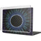Liquid Blue Tie Dye - Sunflower MacBook Pro 16in (2021-25) Case plus Skin