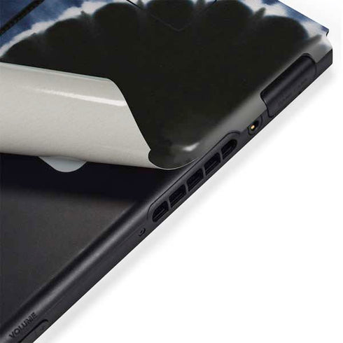 Liquid Blue Tie Dye - Sunflower Nintendo Switch Bundle Skin