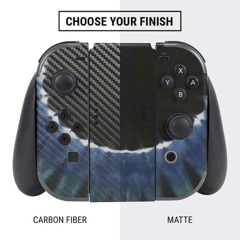 Liquid Blue Tie Dye - Sunflower Nintendo Switch Bundle Skin