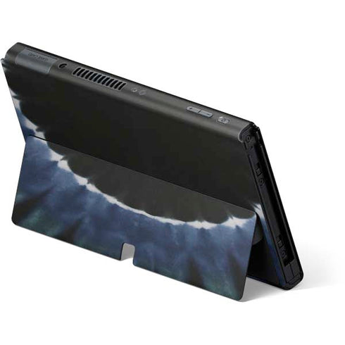 Liquid Blue Tie Dye - Sunflower Nintendo Switch OLED (2021) Skin