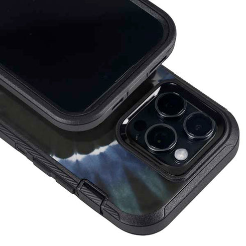 Liquid Blue Tie Dye - Sunflower Otterbox Defender iPhone Skin