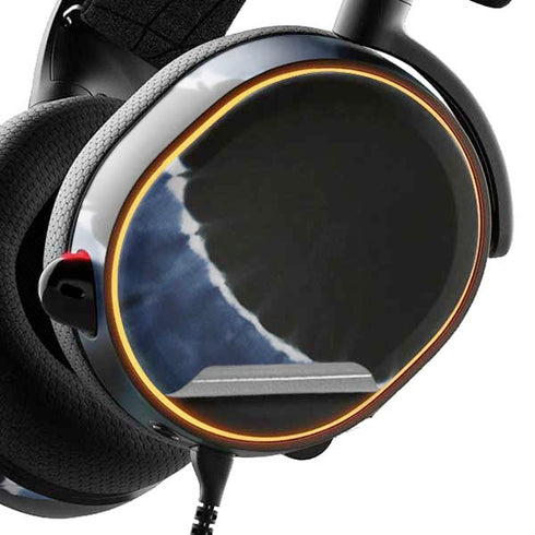 Liquid Blue Tie Dye - Sunflower SteelSeries Arctis 5 Skin