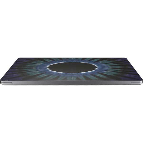 Liquid Blue Tie Dye - Sunflower Universal Laptop 11in (8.8 x 6.2in) Skin