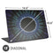 Liquid Blue Tie Dye - Sunflower Universal Laptop 18in (14.6 x 10.6in) Skin