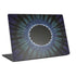 Liquid Blue Tie Dye - Sunflower Universal Laptop 18in (14.6 x 10.6in) Skin