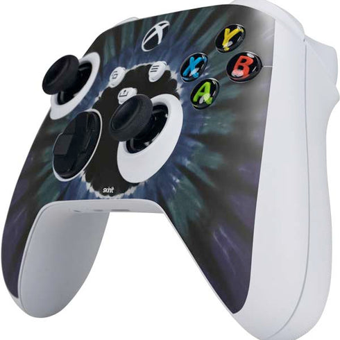 Liquid Blue Tie Dye - Sunflower Xbox Series S Controller Skin