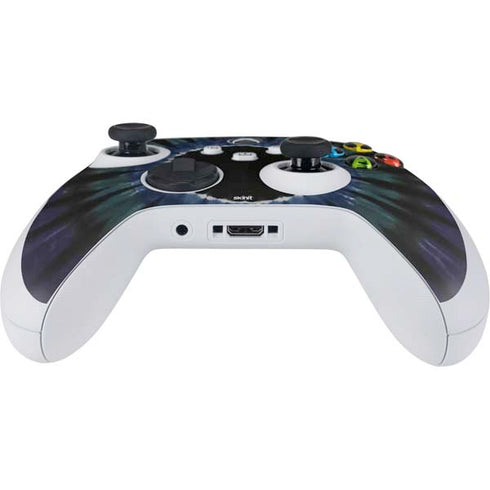 Liquid Blue Tie Dye - Sunflower Xbox Series S Controller Skin