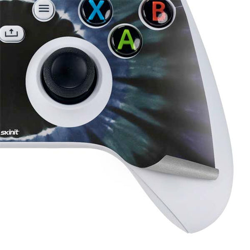 Liquid Blue Tie Dye - Sunflower Xbox Series S Controller Skin