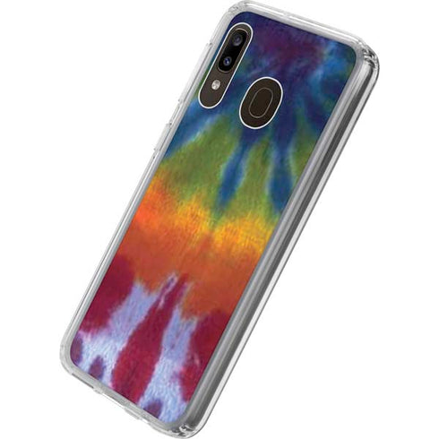Tie Dye Tie Dye Galaxy A20 Clear Case
