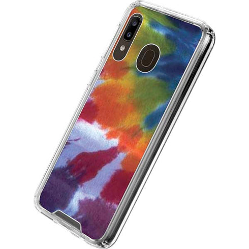 Tie Dye Tie Dye Galaxy A30 Clear Case