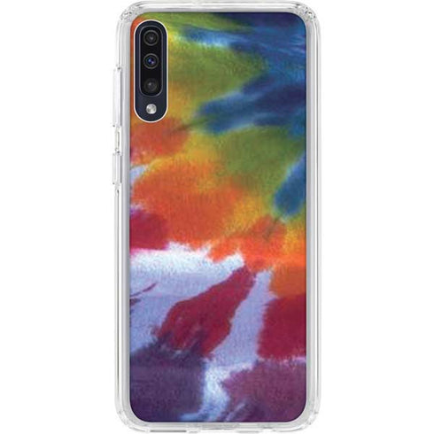 Tie Dye Tie Dye Galaxy A50 Clear Case