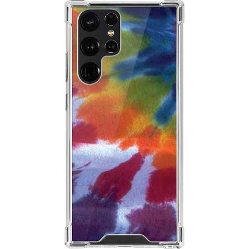 Tie Dye Tie Dye Galaxy S22 Ultra Clear Case