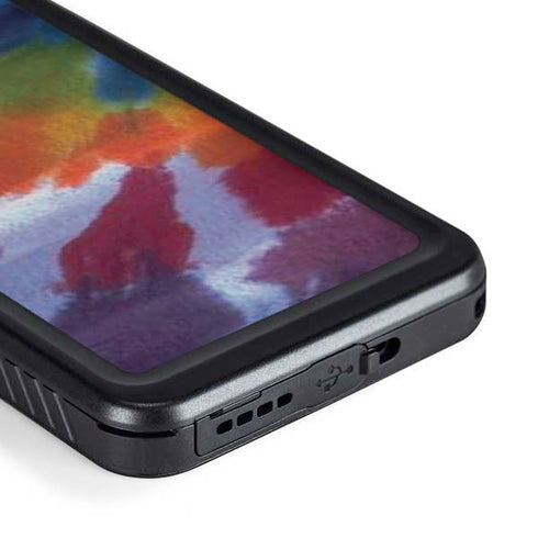 Tie Dye Tie Dye Galaxy S23 Waterproof Case