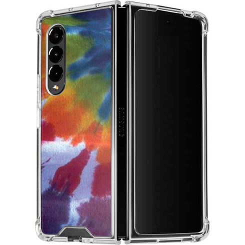 Tie Dye Tie Dye Galaxy Z Fold4 5G Clear Case