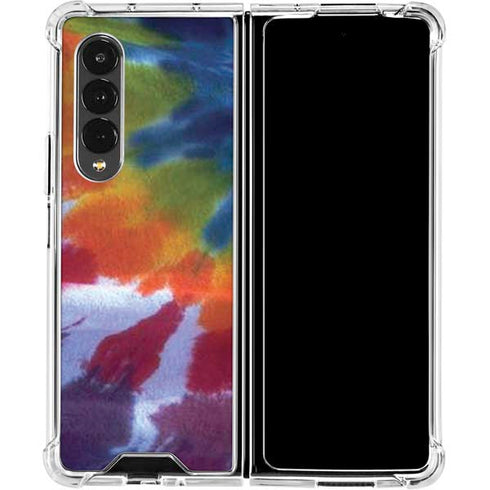 Tie Dye Tie Dye Galaxy Z Fold4 5G Clear Case