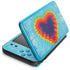 Liquid Blue Tie Dye Heart Nintendo 2DS XL (2017) Skin