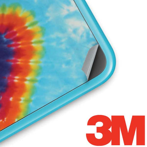 Liquid Blue Tie Dye Heart Nintendo 2DS XL (2017) Skin