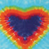 Liquid Blue Tie Dye Heart Nintendo 2DS XL (2017) Skin