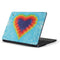 Liquid Blue Tie Dye Heart Samsung Chromebook Skin