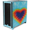 Liquid Blue Tie Dye Heart Corsair 4000D Tempered Glass Mid-Tower ATX Case Skin