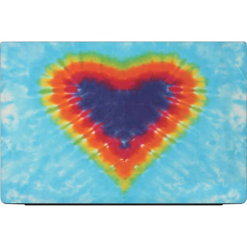 Liquid Blue Tie Dye Heart Dell Vostro Skin