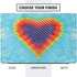 Liquid Blue Tie Dye Heart Dell Vostro Skin