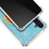 Liquid Blue Tie Dye Heart Galaxy A54 5G Clear Case