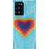 Liquid Blue Tie Dye Heart Galaxy Note20 Ultra 5G Lite Case