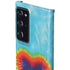 Liquid Blue Tie Dye Heart Galaxy Note20 Ultra 5G Lite Case