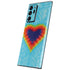 Liquid Blue Tie Dye Heart Galaxy Note20 Ultra 5G Skin