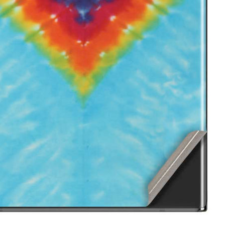 Liquid Blue Tie Dye Heart Galaxy Note20 Ultra 5G Skin