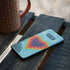 Liquid Blue Tie Dye Heart Galaxy S10e Skin