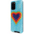 Liquid Blue Tie Dye Heart Galaxy S20 Plus Pro Case