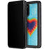 Liquid Blue Tie Dye Heart Galaxy S20 Plus Waterproof Case