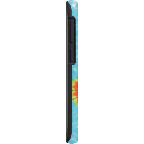 Liquid Blue Tie Dye Heart Galaxy S20 Ultra 5G Pro Case