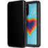 Liquid Blue Tie Dye Heart Galaxy S20 Waterproof Case