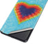Liquid Blue Tie Dye Heart Galaxy S21 Plus 5G Skin