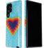 Liquid Blue Tie Dye Heart Galaxy S22 Ultra Pro Case